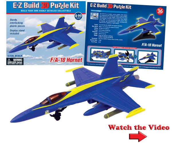 F18 Blue Angel Puzzle