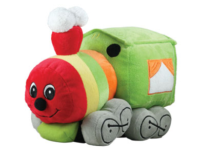 stuffed train toy